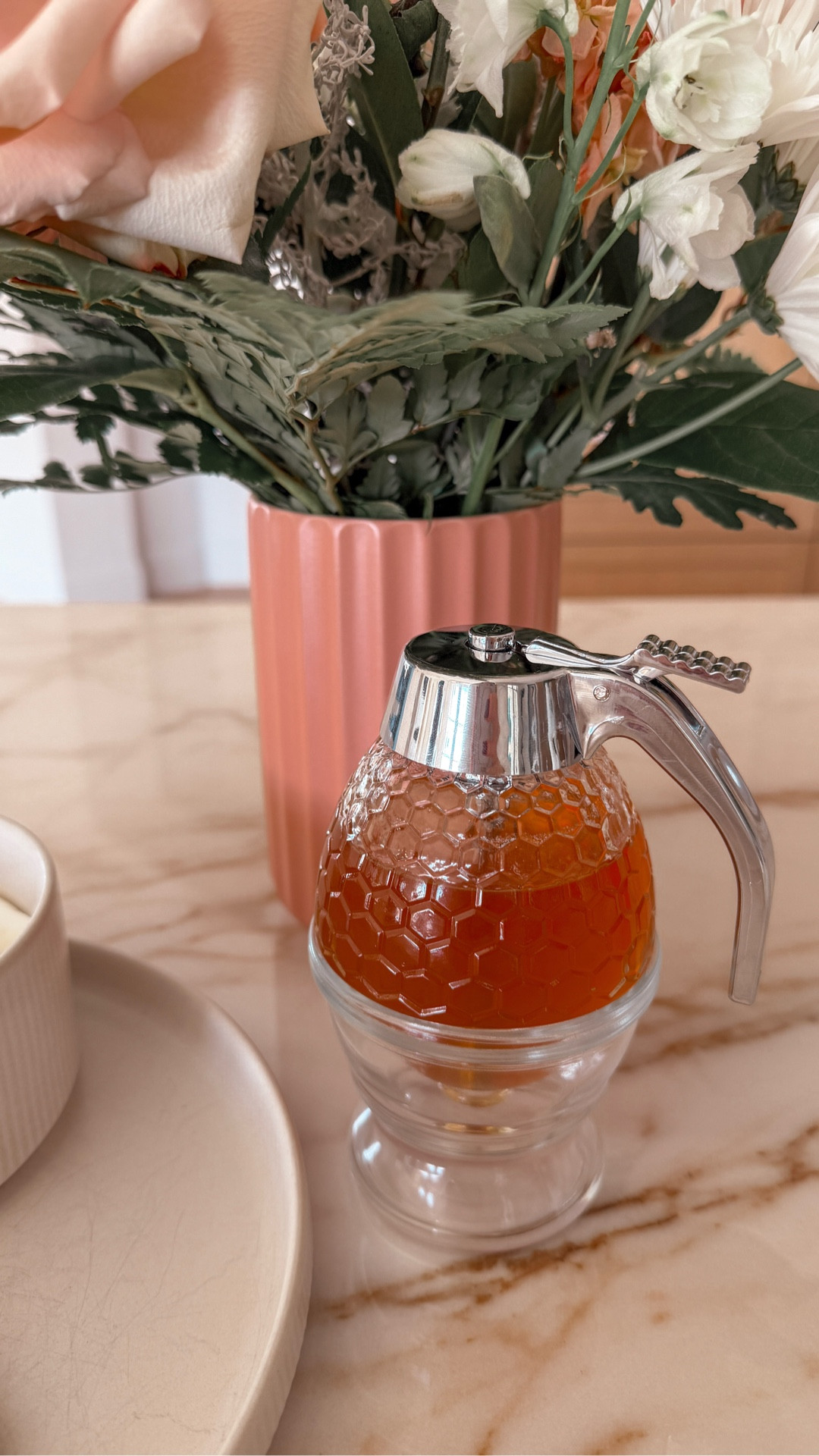 Fix sticky honey with this dispenser 

#LTKHome #LTKfoodie