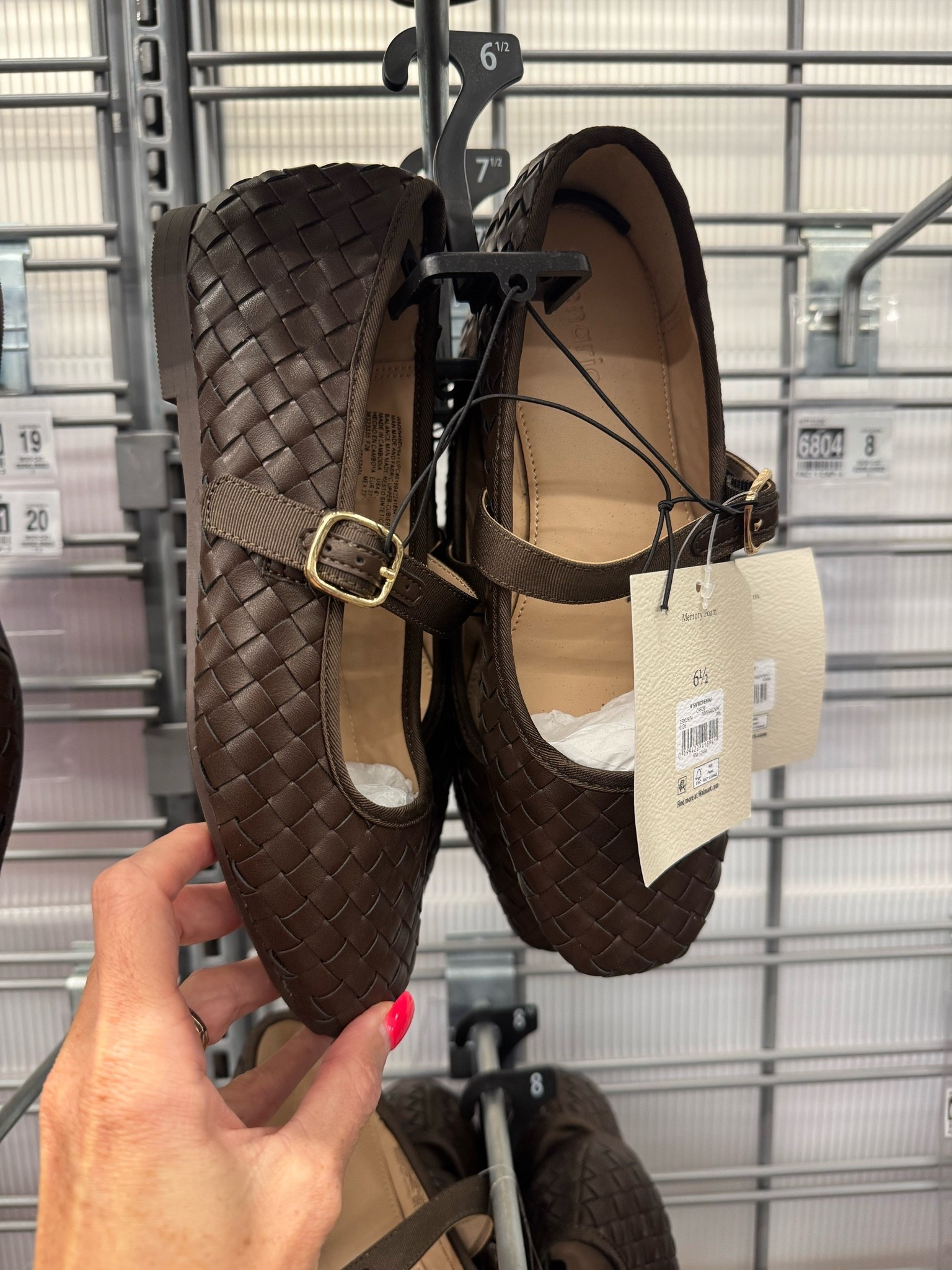 Walmart✨ Scenario Women's Woven Mary Jane Flats

#LTKgrwm #LTKWorkwear #LTKootd