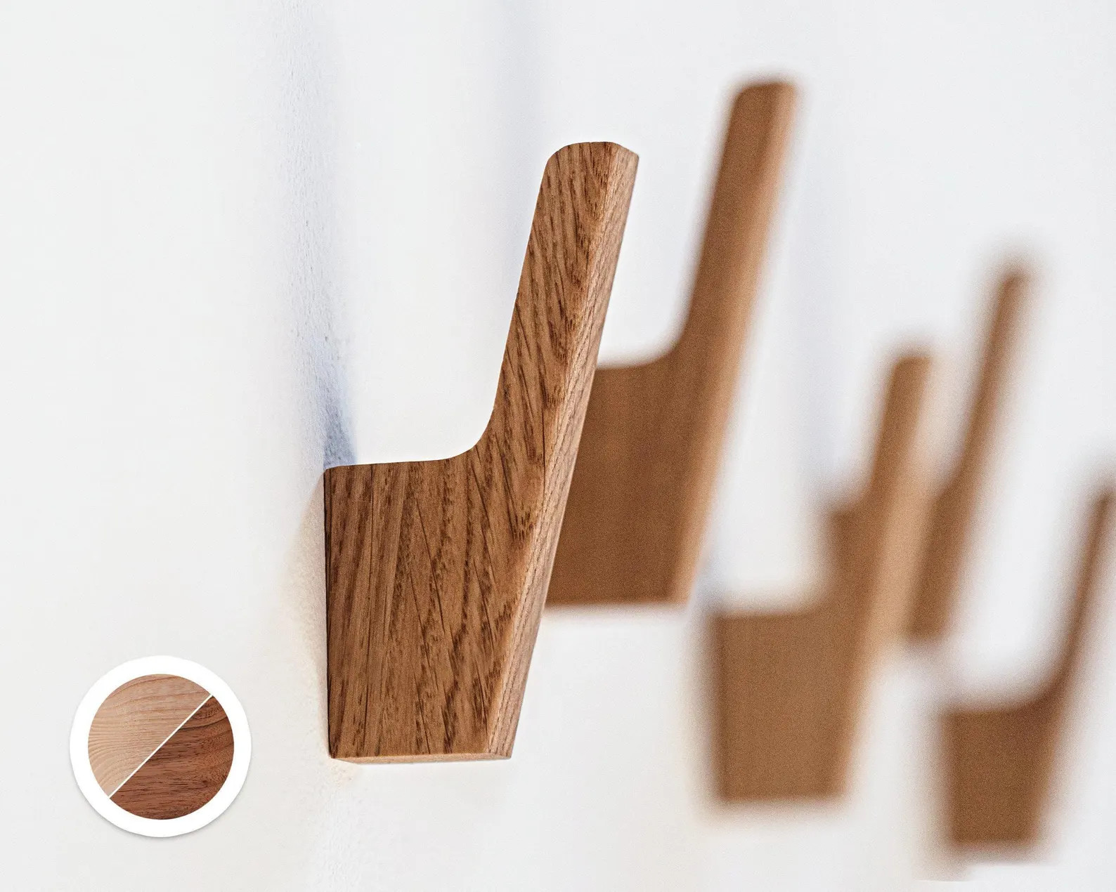 Wall Coat Rack Modern, Solid Wood Coat Rack, Wall Coat Hooks rack, Farmhouse Decor, Home Decor Gi... | Etsy (Global)