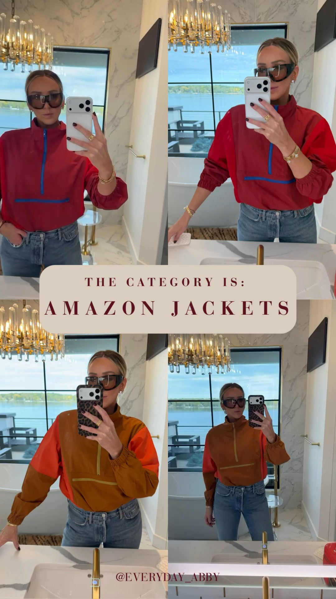 These Amazon jackets are SO good 🔥🔥👏 wearing a medium