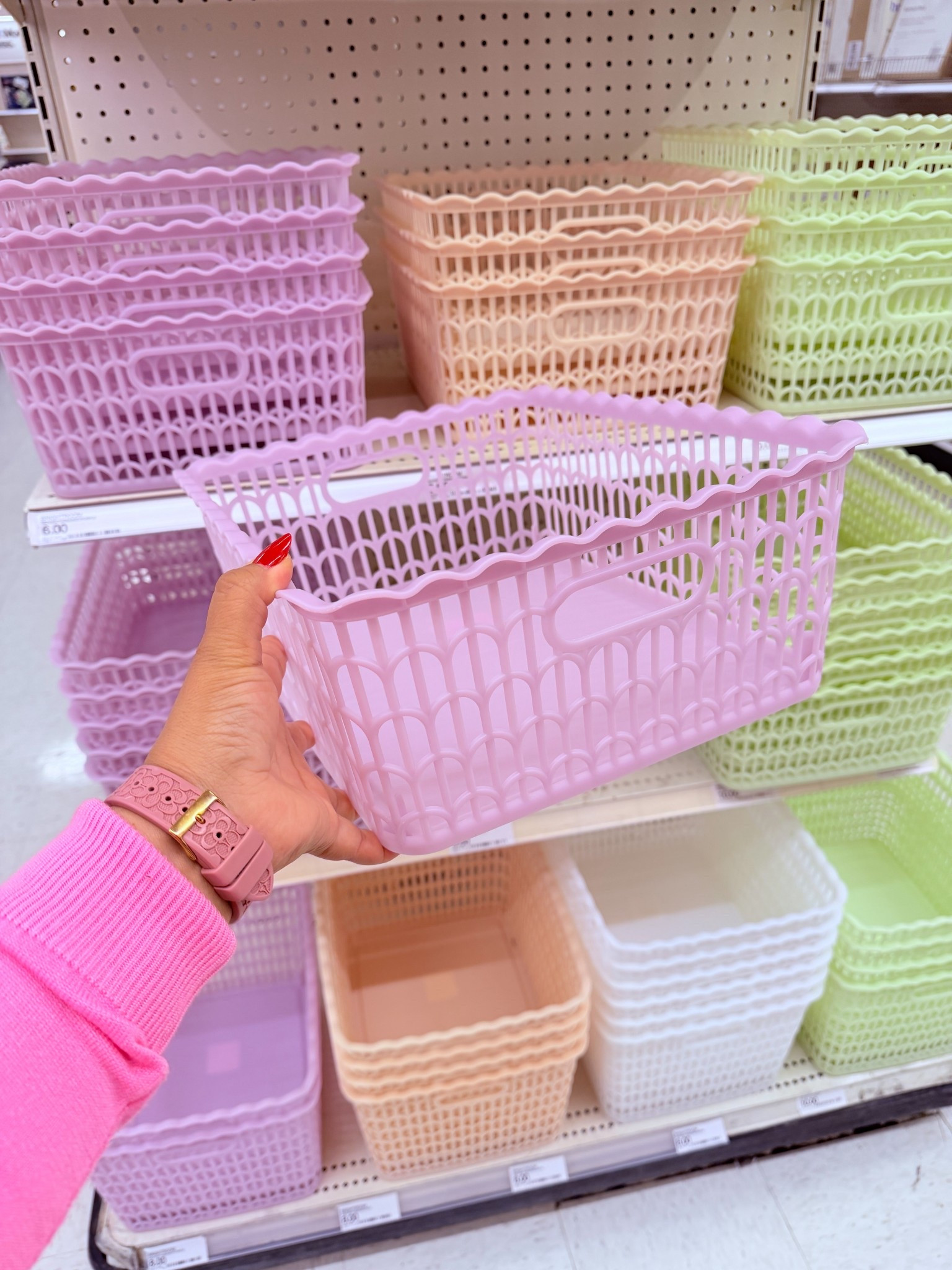 Little storage bins but make them cute!! 💅🏼Pastel colors are the prettiest 🎀 this counts as self-care, right?? 🫶🏽

#LTKselfcare