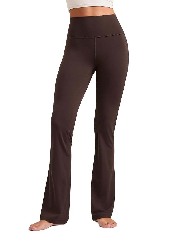 CRZ YOGA Womens Butterluxe High Waist Flare Pants 29" / 30.5" / 32" / 33.5" - Yoga Bootcut Wide L... | Amazon (US)