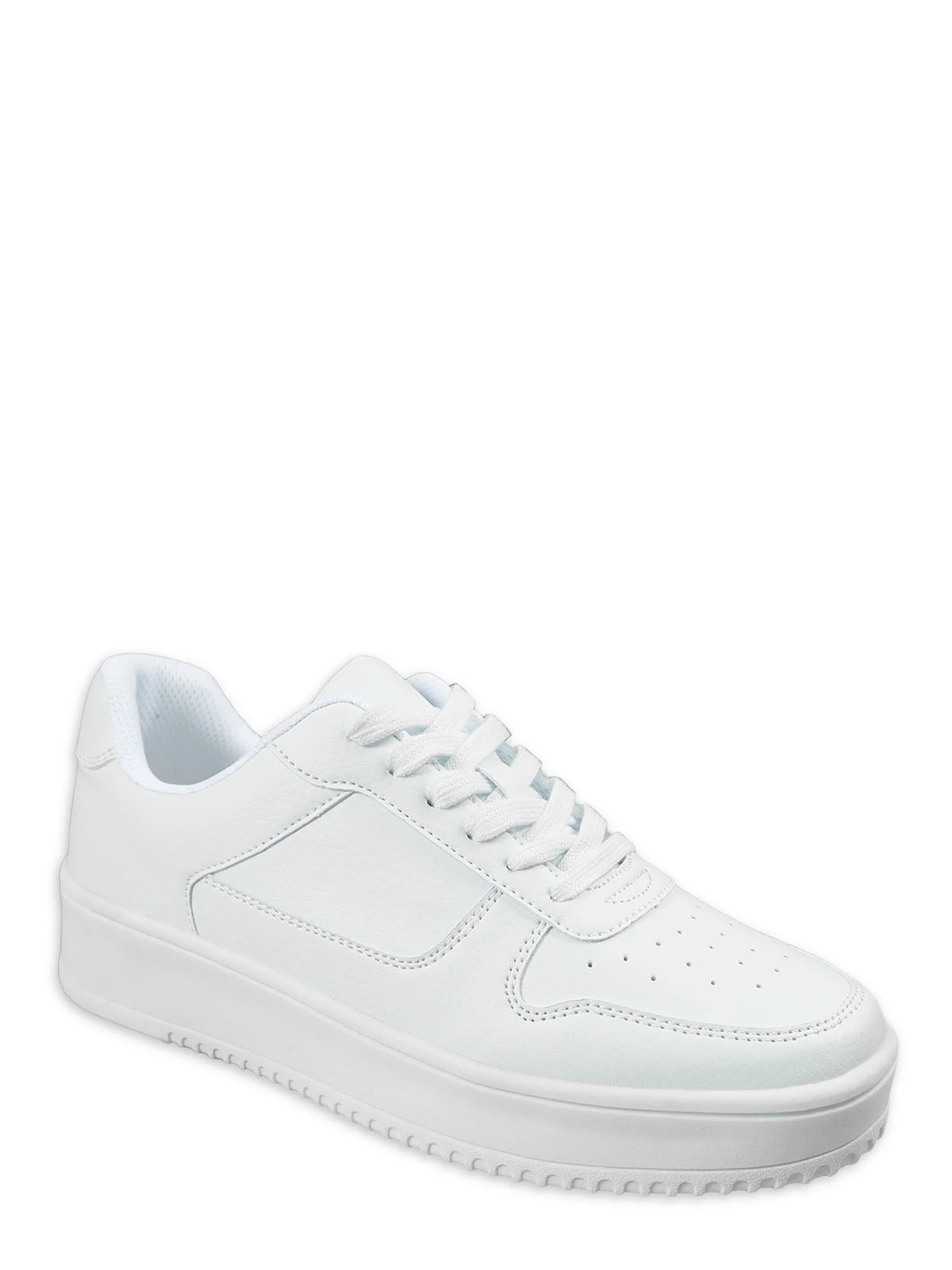 No Boundaries Women's Platform Casual Sneaker (Wide Width Available) - Walmart.com | Walmart (US)