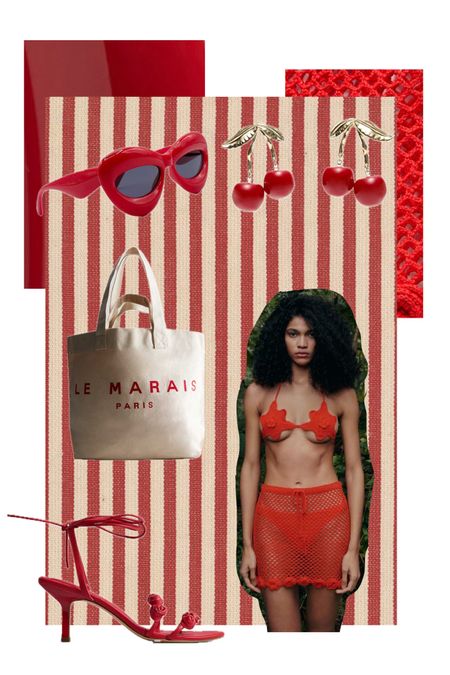 All red everything 🍓🍓 Shoes are ‘Rose Bud Heels 1233’ from Na-Kd (I can’t link to the brand and this style has sold out on Asos now too) 🌹🌹
All red outfit | Summer outfits | Poolside outfit ideas | Holiday | Red bikini | Crochet | Loewe red inflated cat-eye sunglasses dupe 

#LTKswim #LTKtravel #LTKeurope