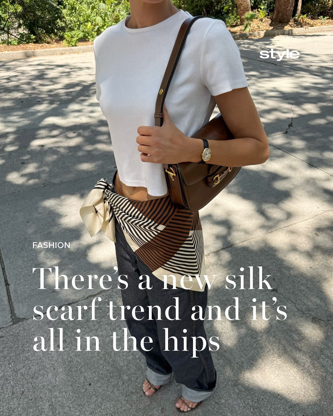 Silk scarf, meet 2025. This SZN, we're talking low slung and effortless, worn both poolside and on city streets. Read all about how we're wearing scarves in 2025 and shop the edit at the link in bio. 



#LTKaustralia #LTKwinter #LTKpartywear