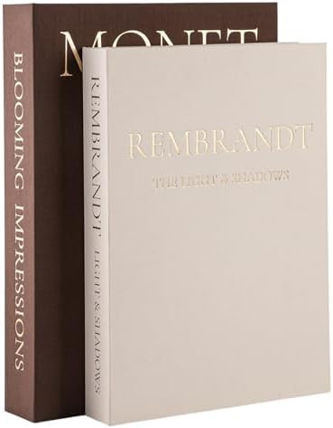 Upgraded Decorative Books for Home Decor - Coffee Table Faux Books for Decoration, Linen Fake Boo... | Amazon (US)