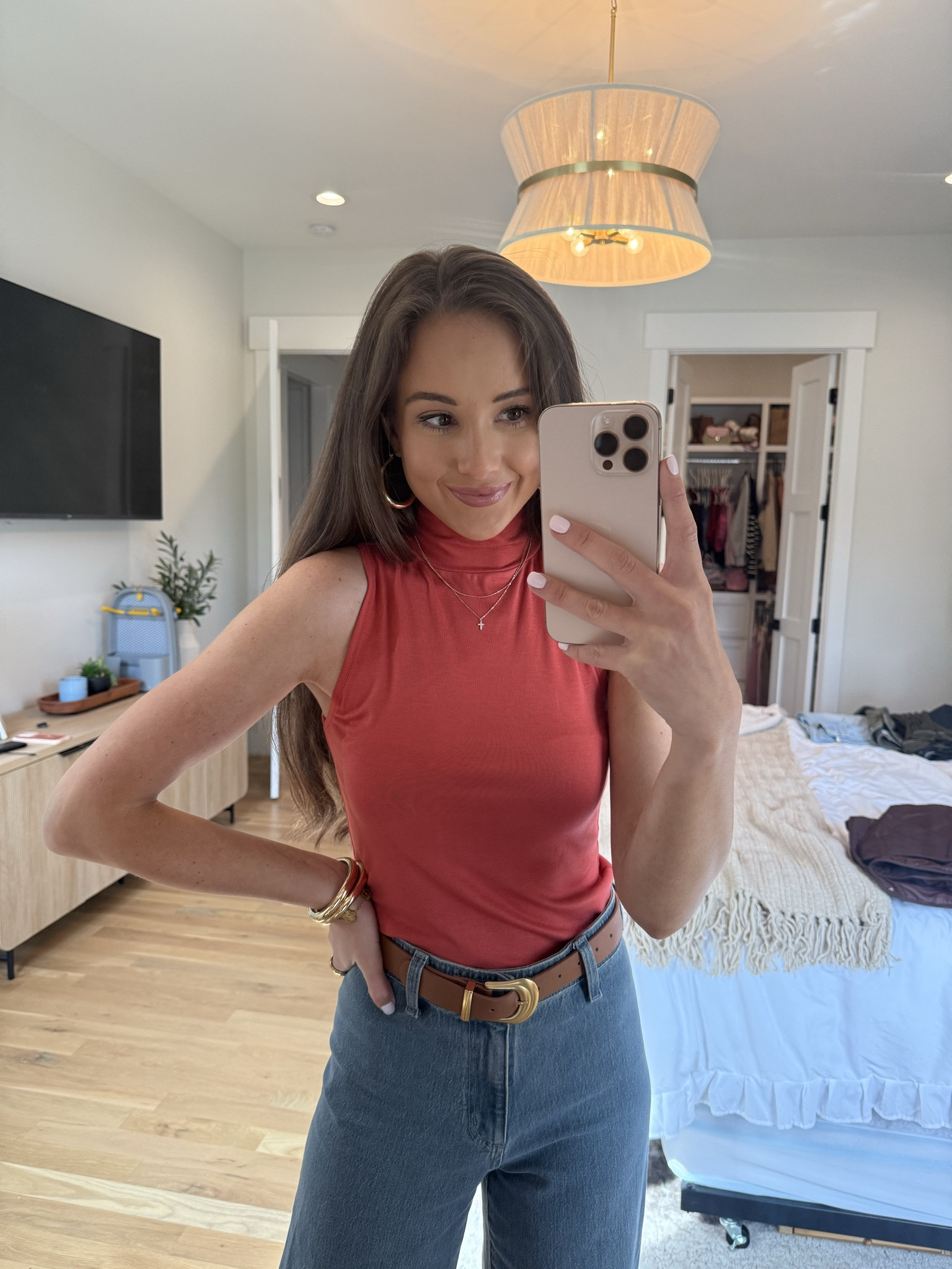 Love this turtle neck top. Comes in other colors. Wearing a small

target, target fashion, fall fashion, fall transition pieces  

 