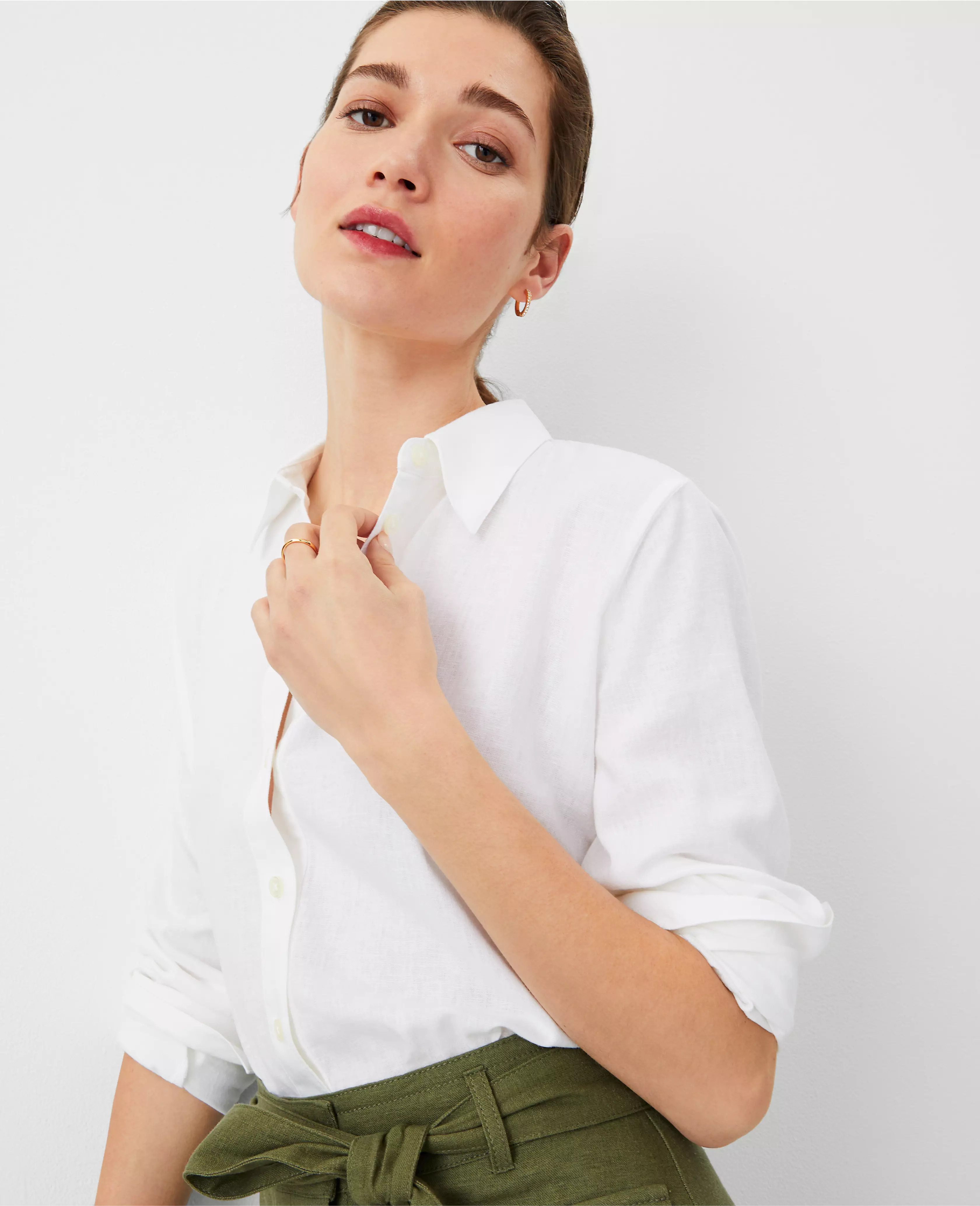 Weekend Relaxed Shirt | Ann Taylor (US)