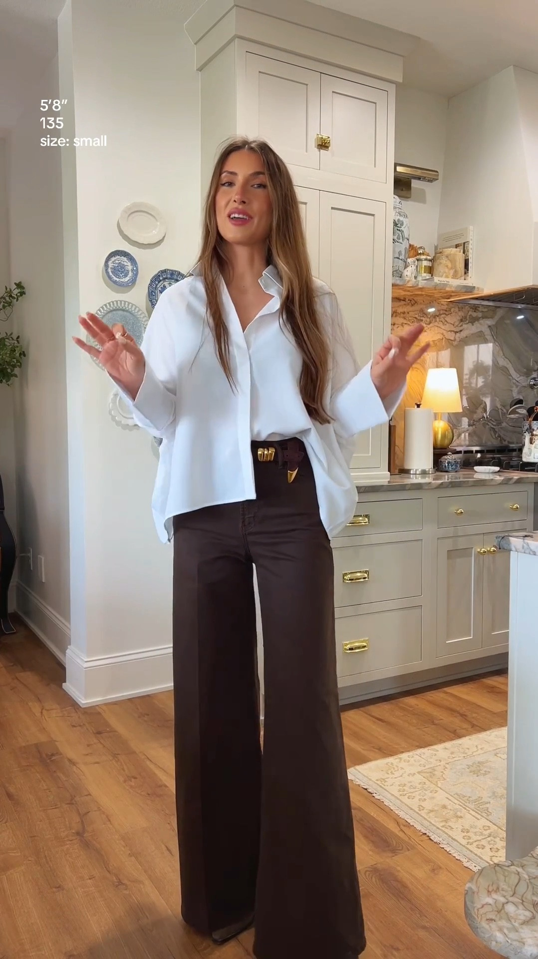 OOTD, small in top & size 2 in jeans. Fit tts. 

#LTKWorkwear #LTKootd