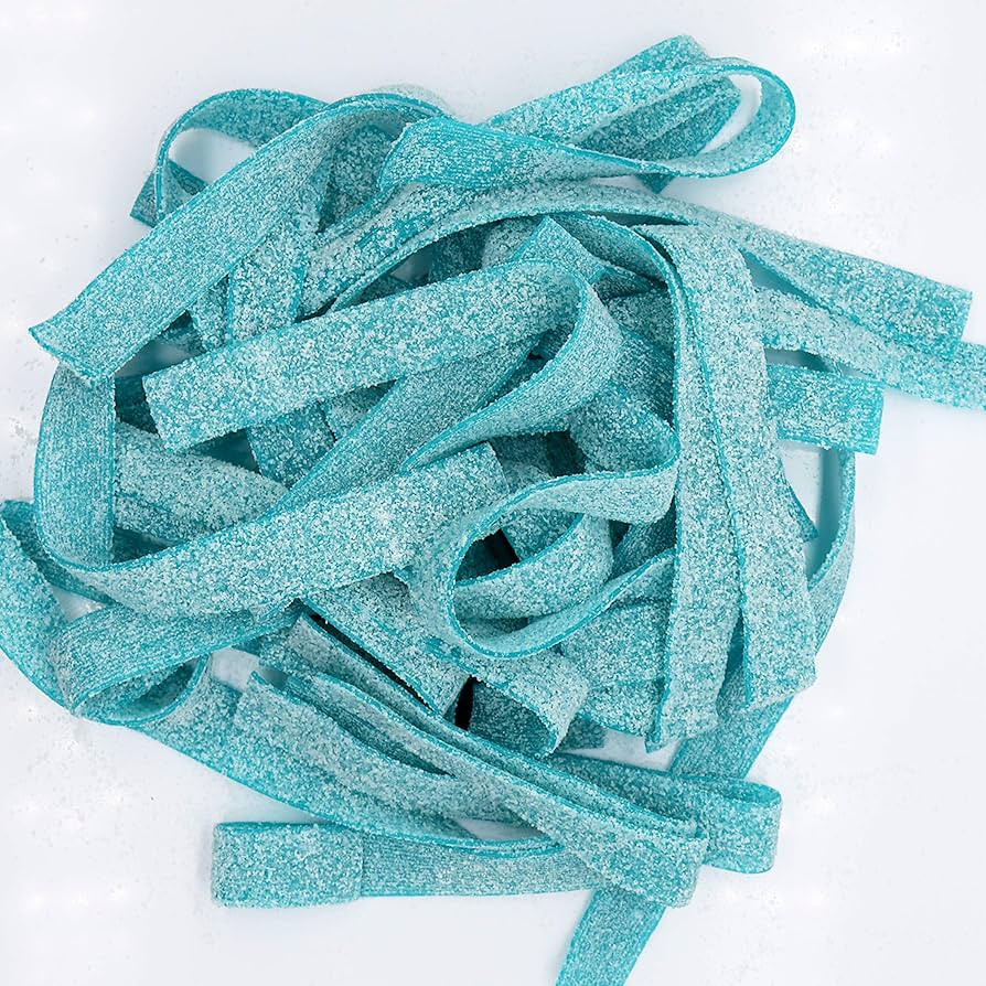 Smarty Stop Sour Gummy candy Strips (Blue Raspberry, 1 Pound) | Amazon (US)
