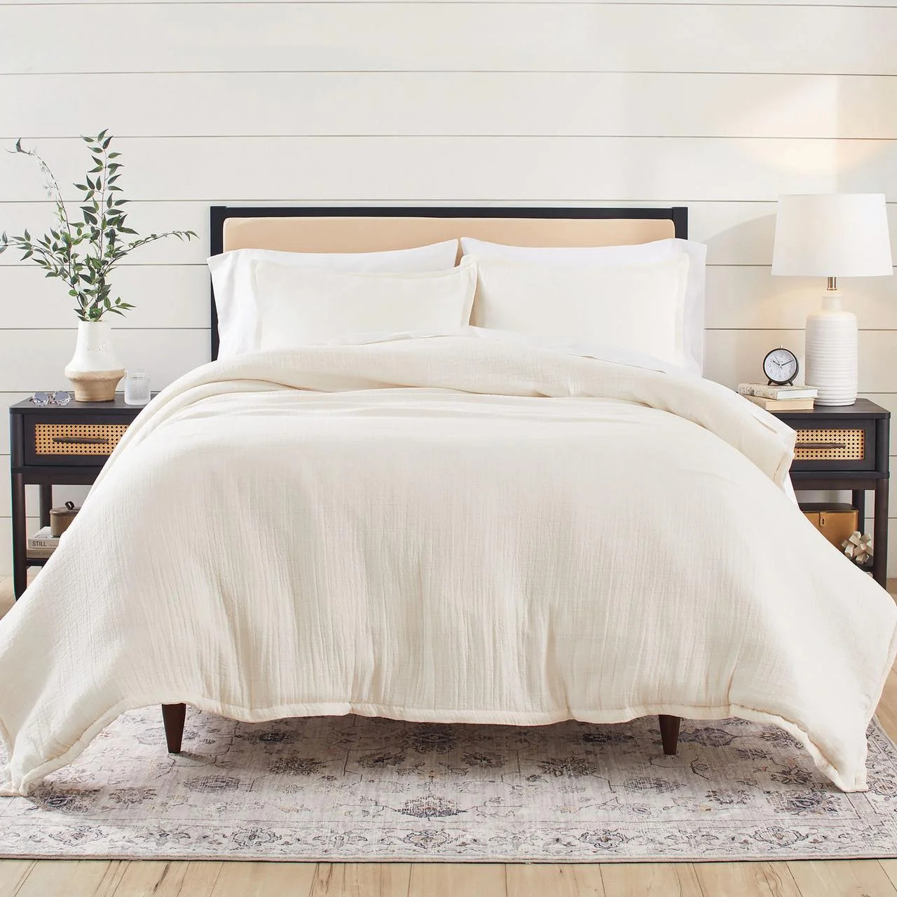Better Homes & Gardens 3-Piece Cream Gauze Comforter Set, Adult King | Walmart (US)