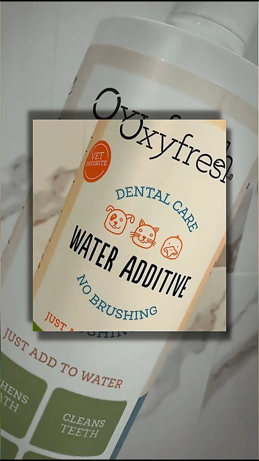 OxyFresh Dental Water Additive for Dogs

A simple, no-brush approach to supporting your pup’s daily dental routine. This water additive is designed to help freshen breath and support overall oral hygiene by reducing odor-causing buildup in your dog’s mouth.

It’s completely tasteless and odorless, so it won’t affect your dog’s drinking habits. Just add the recommended amount directly to their water bowl each day — no brushing, no stress, and no disruption to their routine. It’s an easy, consistent way to maintain fresher breath and a cleaner-feeling mouth as part of a well-rounded care routine.

Nirvana uses this as part of her everyday luxury dog life routine and is linking this product along with her favorite grooming essentials, accessories, and must-have pet finds.

Nirvana The Shih Tzu 💋 Nirvana Approved

#LTKdayinmylife #LTKHome #LTKmomlife