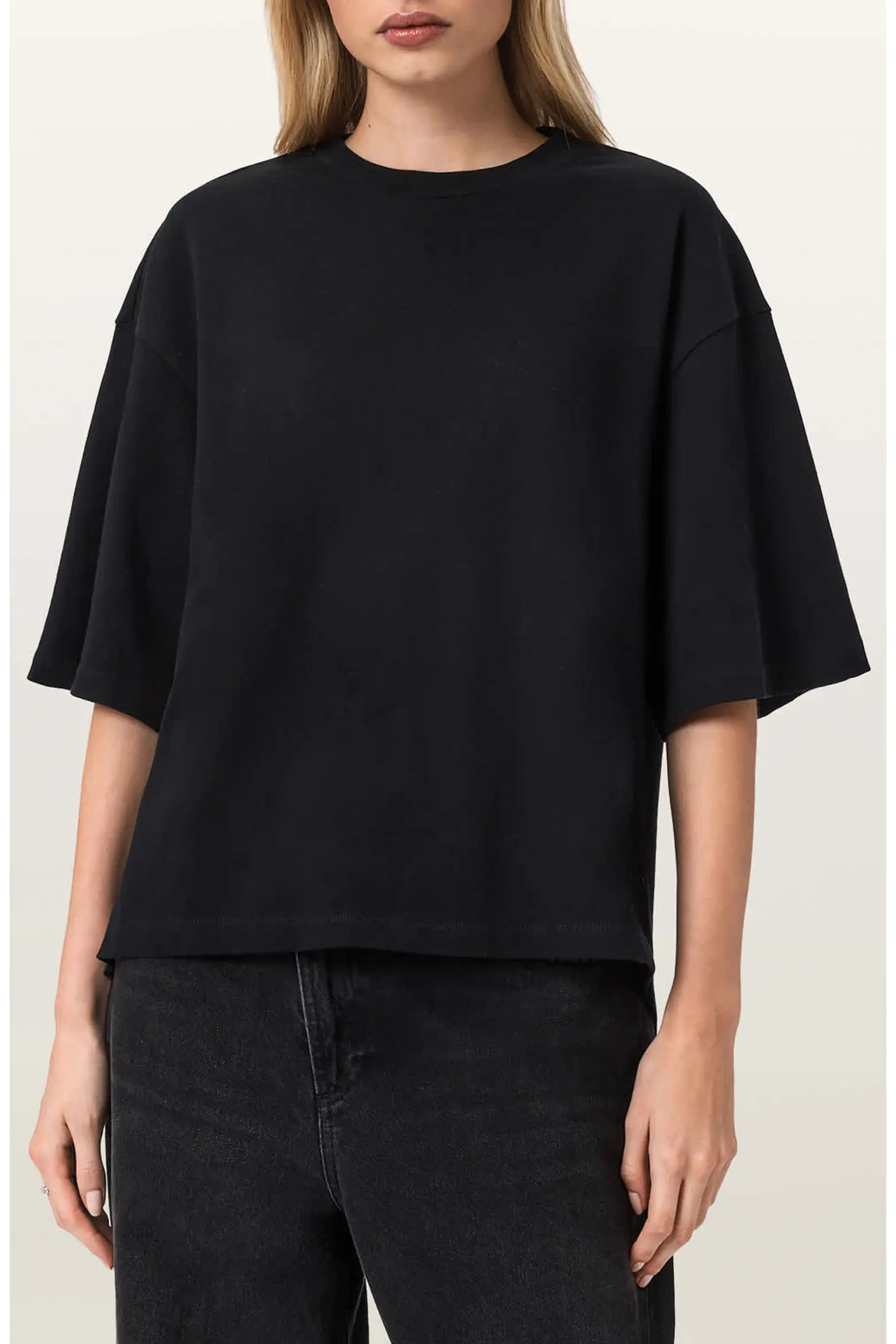 AllSaints Esme Amelie Crochet Heart Back T-Shirt (Women) | Nordstrom | Nordstrom