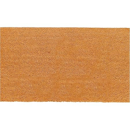 PLUS Haven Coco Coir Door Mat with Heavy Duty Backing, Natural Welcome Doormat, 17.5”x30”, Do... | Amazon (US)