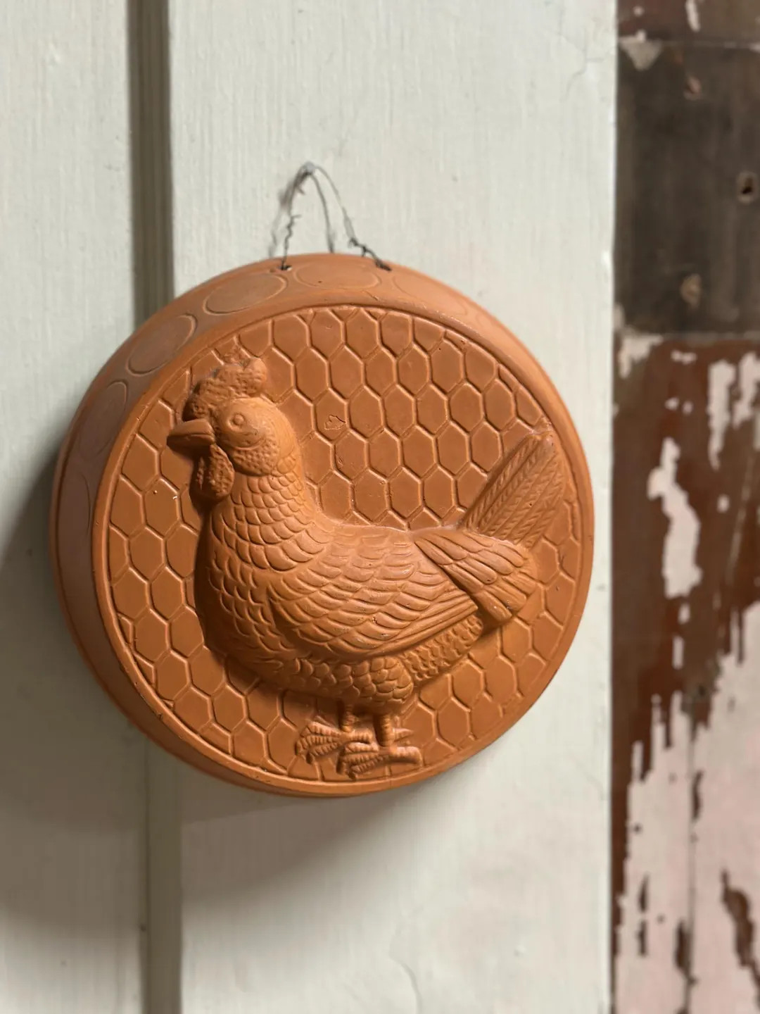 Terracotta - Hen Mold- Glazed Interior- Wall Decor - Farmhouse - Etsy | Etsy (US)