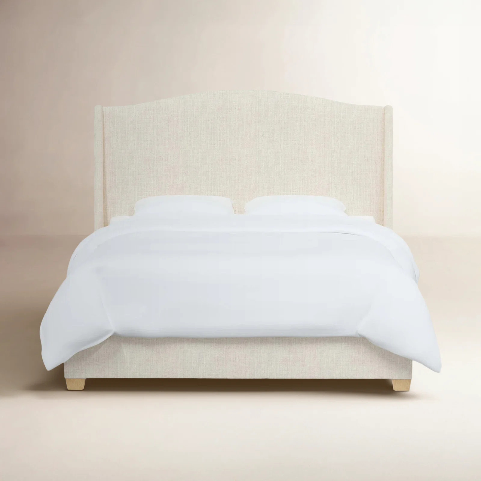 Allis Upholstered Wingback Bed | Birch Lane