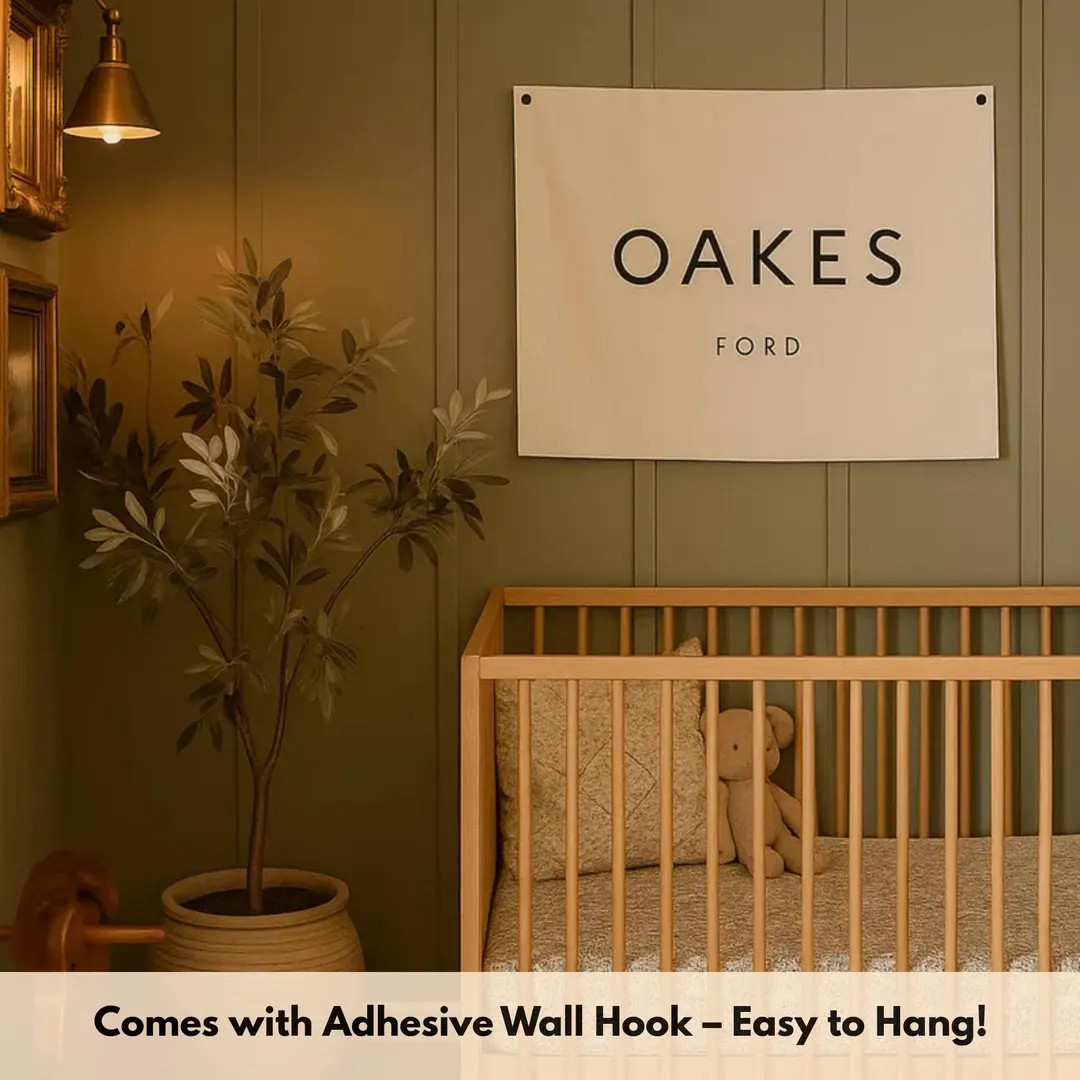 Custom Baby Name Canvas Banner: Nursery Decor, Kids Room Sign - Etsy | Etsy (US)