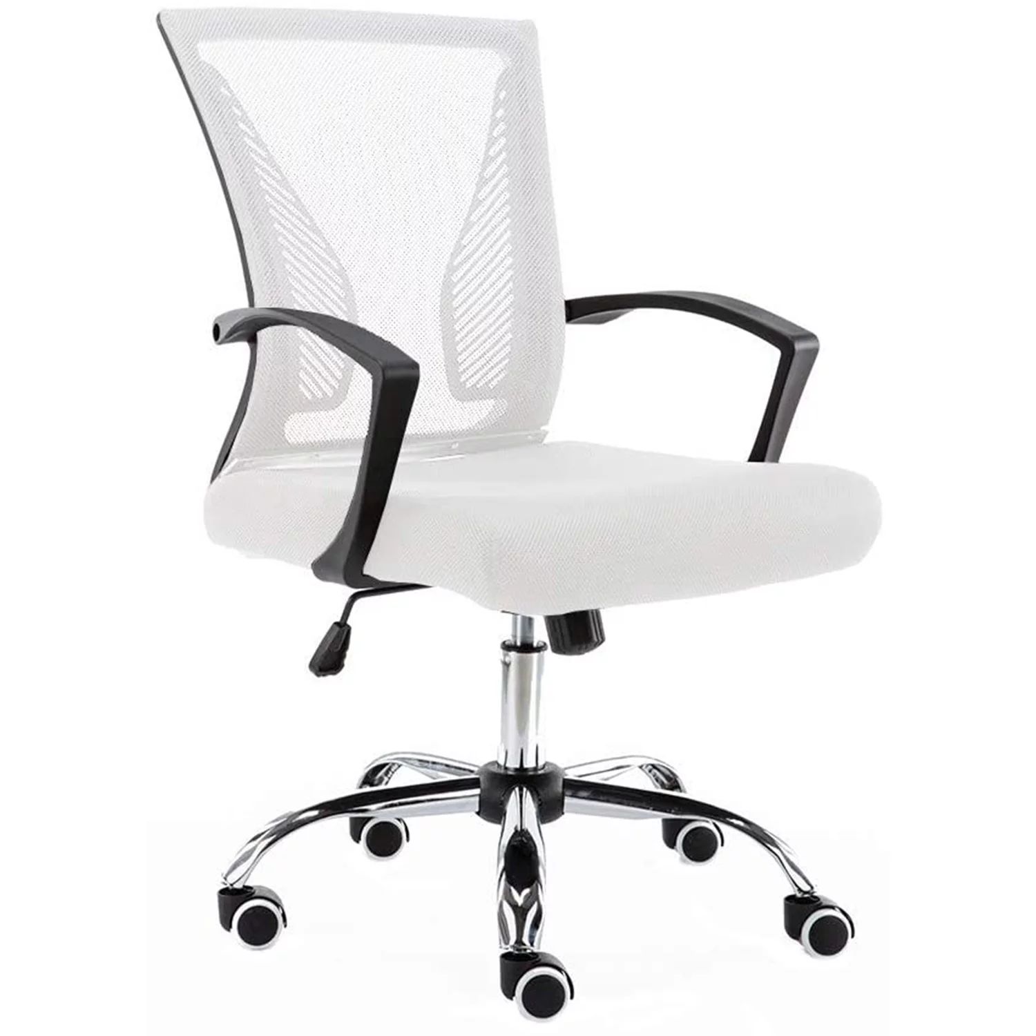 Modern Home Zuna Ergonomic Mesh Back Office Desk Chair, Black & White | Walmart (US)