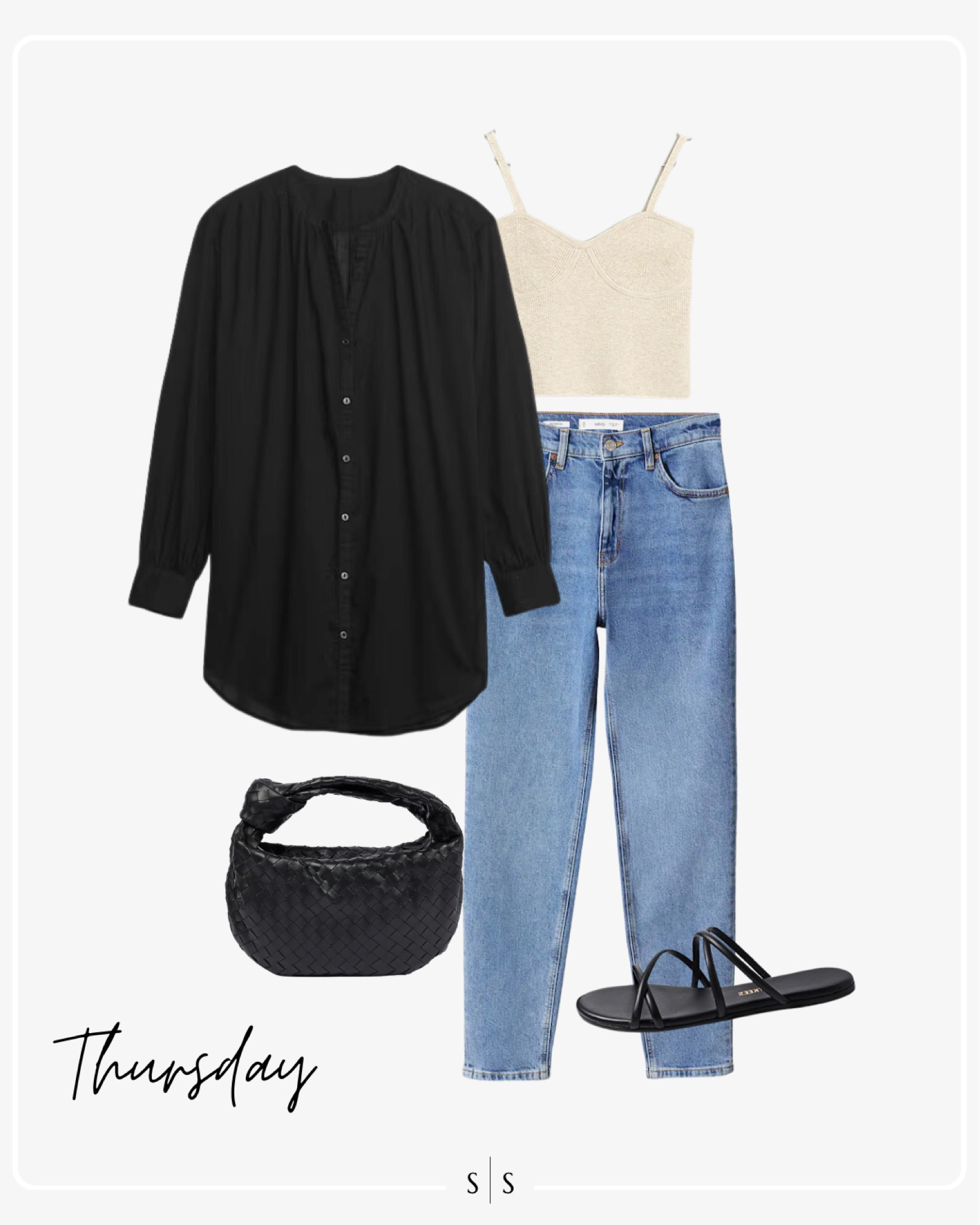 Style Guide of the Week | late Summer outfits: mix of transitional Summer to Fall casual pieces for the week! 

Mom jeans, black tunic, sweater tank, woven handbag, black sandal

Timeless style, outfit ideas, transitional style, warm weather style, Fall outfit, Summer outfits, closet basics, casual style, chic style, everyday outfit. See all details on thesarahstories.com ✨

#LTKFind #LTKstyletip