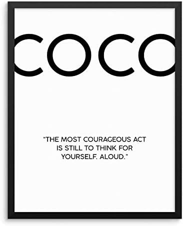 Trendy Fashion Quote Art Print Minimalist Home Decor Poster 11"x14" UNFRAMED Modern Artwork for L... | Amazon (US)