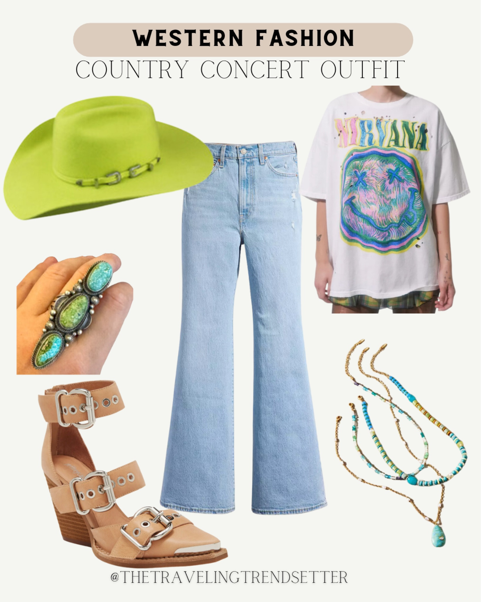 Western fashion country concert outfit idea styling flare denim jeans for fall with a fall trinity issue. That’s not a cowgirl boot 

#LTKFindsUnder50 #LTKStyleTip #LTKFindsUnder100