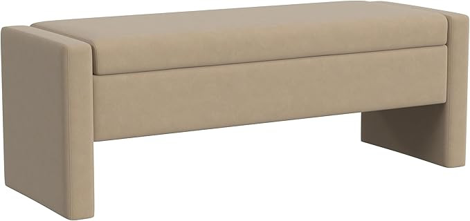 HomePop Copenhagen Modern Storage Bench |Homepop Home Décor|Bench with Storage for Living Room &... | Amazon (US)