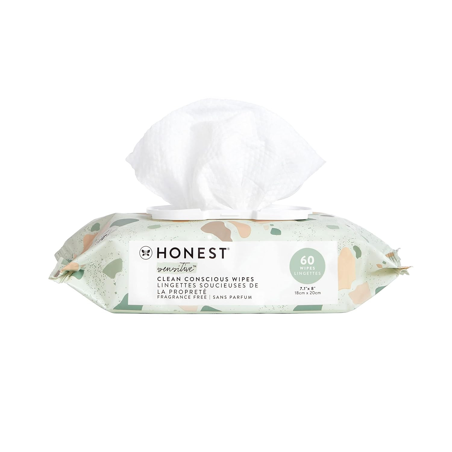 The Honest Company Clean Conscious Wipes | 99% Water, Compostable, Plant-Based, Baby Wipes | Hypo... | Amazon (US)