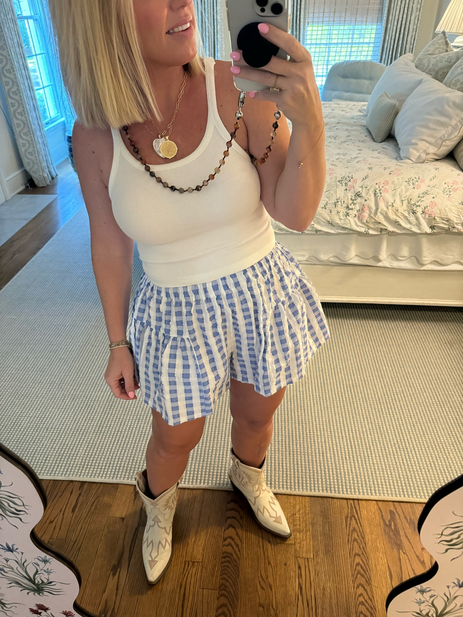 Country concert goer