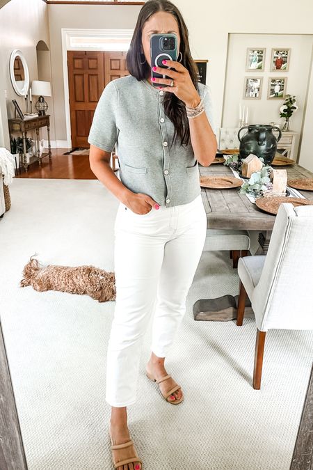 Abercrombie finds on sale 
White jeans 

#LTKStyleTip #LTKSeasonal #LTKFindsUnder100