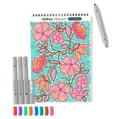 Lifelines FlowArt - Dot-By-Letter, Botanicals | Target