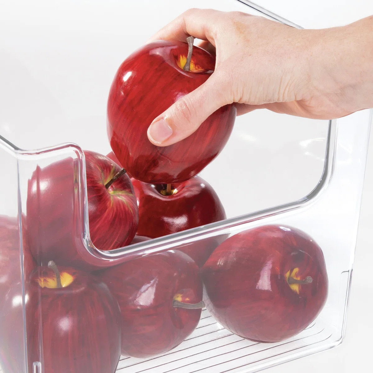 mDesign Kitchen Plastic Storage Organizer Bin with Open Front | Wayfair North America