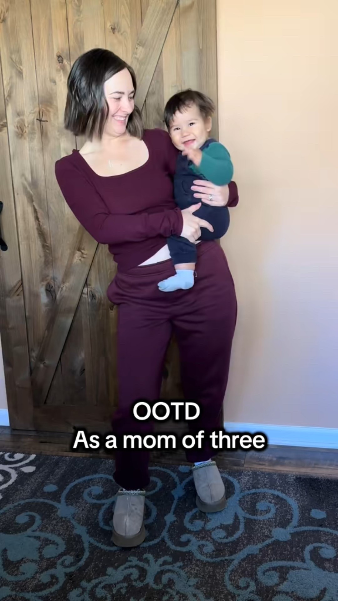 I am a sucker for a matching set, and no one would guess it was from Walmart! 

#LTKootd #LTKmomlife #LTKCyberWeek