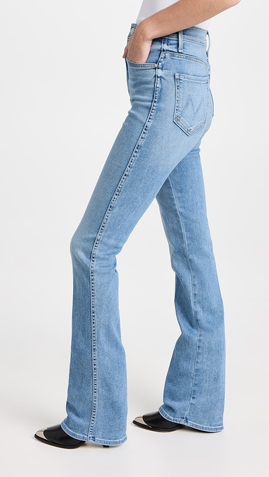 MOTHER High Waisted Smokin' Double Heel Jeans | SHOPBOP | Shopbop