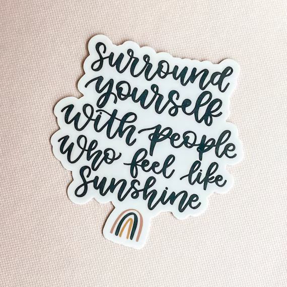 Sunshine Sticker | Sunshine Decal | Laptop Decal | Rainbow Sticker | Rainbows Decal | Sunshine an... | Etsy (US)
