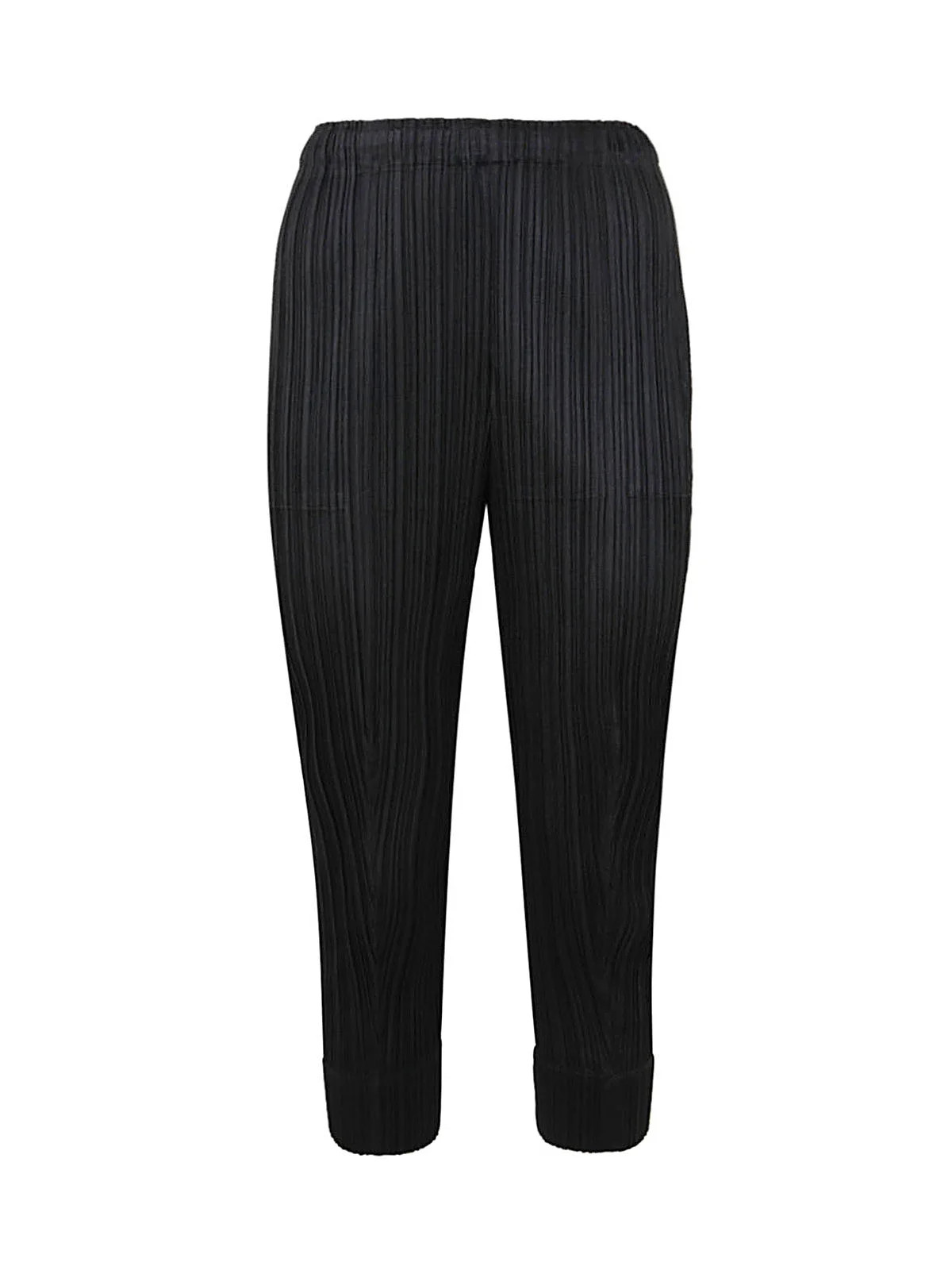 Pleats Please By Issey Miyake Elasticated Waistband Cropped Trousers | Cettire Global