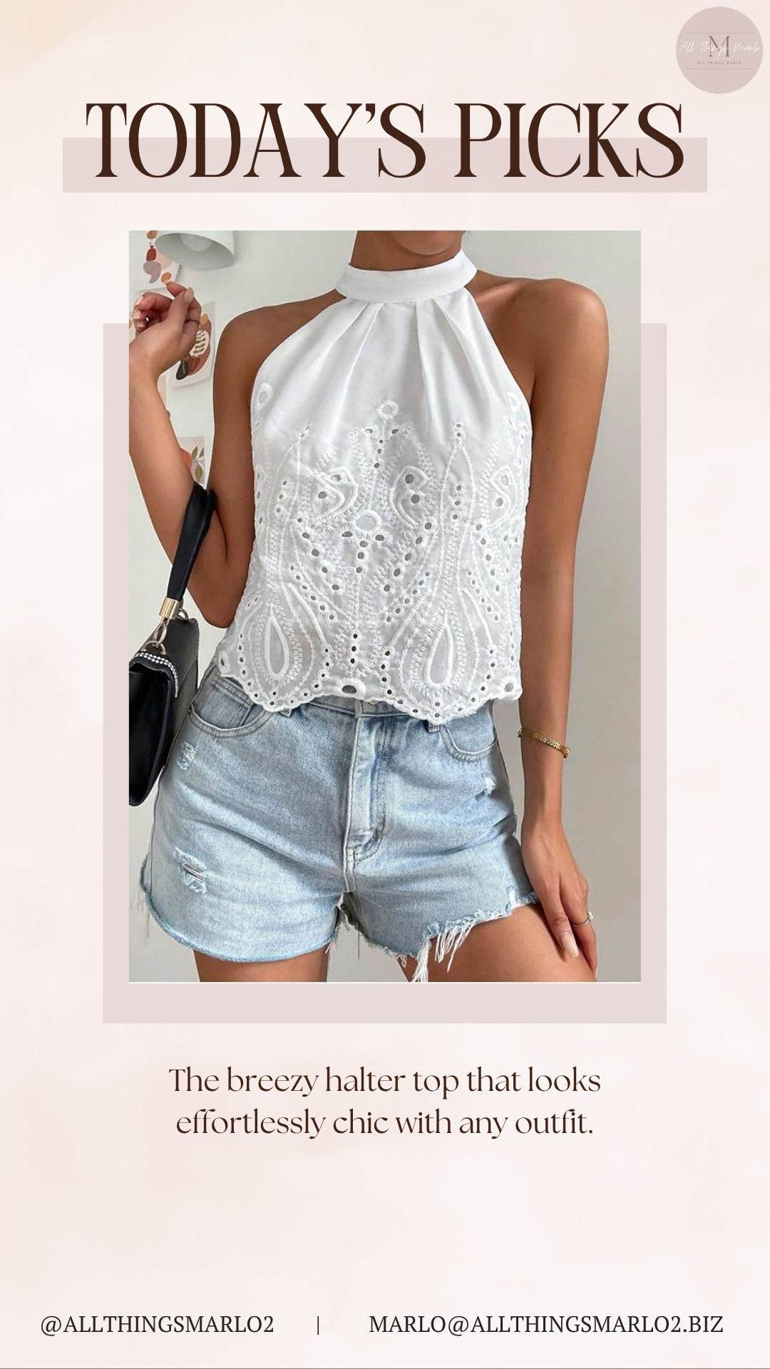 The breezy halter top that looks effortlessly chic with any outfit. 

 #LTKSeasonal #LTKWorkwear #LTKTravel