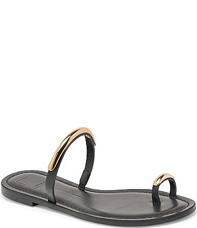Dolce Vita Wink Leather Slip-On Toe Ring Sandals - 6.5 | Dillard's