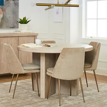 Santa Rosa Round Dining Table | West Elm (US)