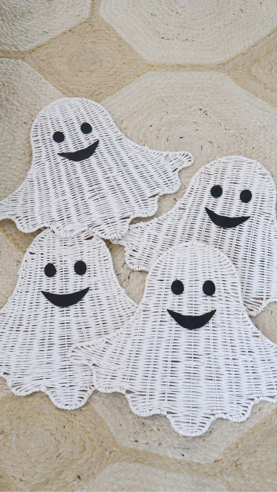 New Woven Ghost Decor from Marshalls 👻 They come in 3 sizes, these are 16” x 19” 

@Marshalls @tjmaxx

Halloween Home Decor • Halloween Decorations • Neutral Halloween • Seasonal Decorations • Fall Home • Halloween Party • Look for Less • Coastal Home • Rattan Ghosts • Wicker Decor • Home Decor • Cohesive Holiday Decor

#LTKSeasonal #LTKHome
