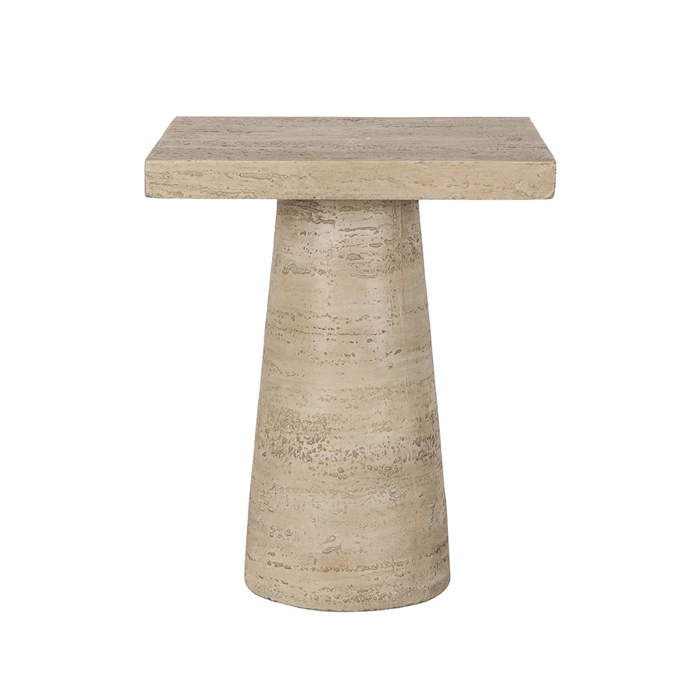 Zya Magnesium Oxide Top End Table | Joss & Main