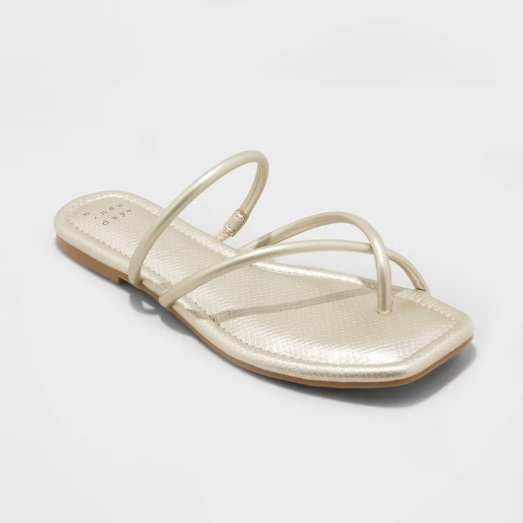 Women's Leon Slide Sandals - A New Day™ | Target