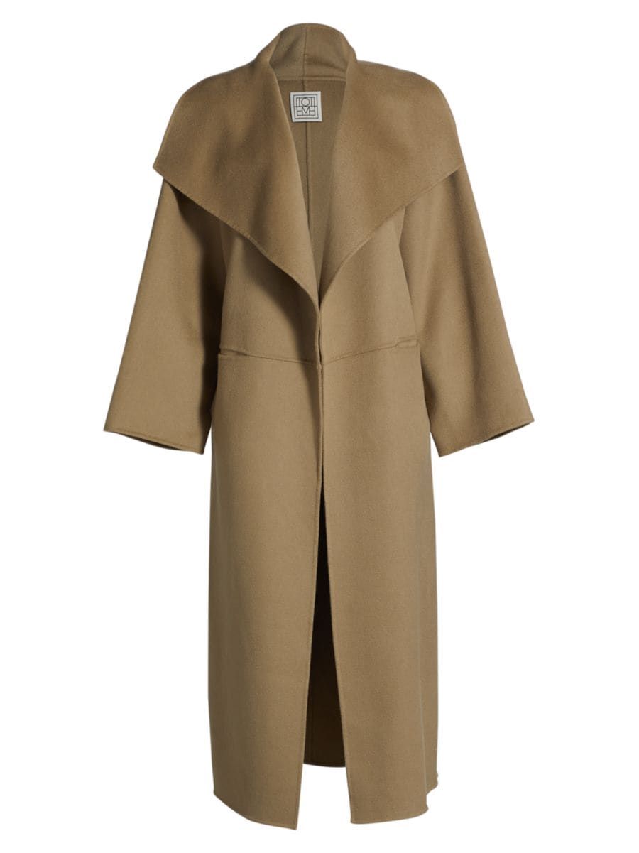 Signature Wool-Cashmere Coat | Saks Fifth Avenue