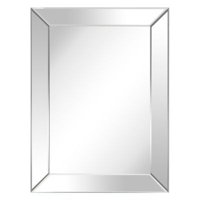 Moderno 40-Inch x 30-Inch Beveled Rectangular Mirror | Bed Bath & Beyond | Bed Bath & Beyond