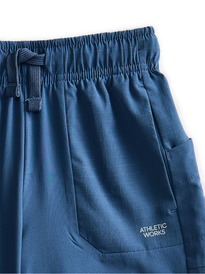 Athletic Works Boys' Ripstop Shorts, Sizes 4-18 & Husky | Walmart (US)
