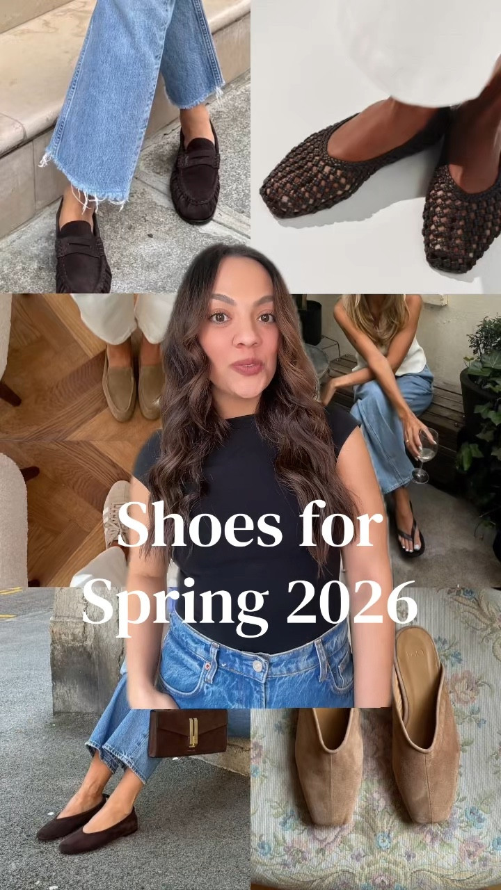 Shoes for spring 2026 and where to get them!

Flats, Mary Jane’s, woven flats, loafers, slip on loafers, mules, sneakers, slip on shoes, flip-flops, sandals, spring shoes, trendy shoes, stylish shoes. 



#LTKshoes #LTKcanada #LTKstyletip