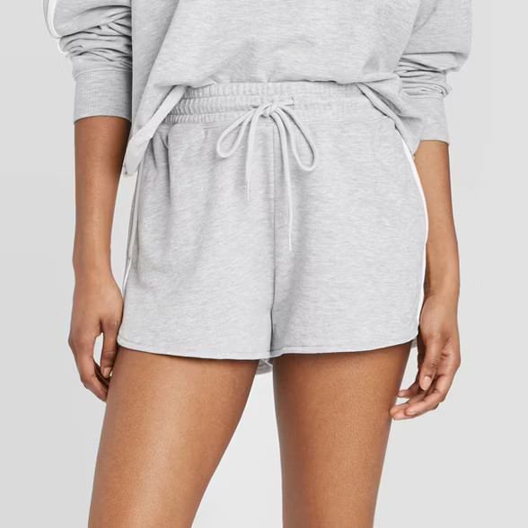 Women's Lounge Shorts - Colsie™ Gray | Target