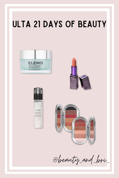 Ulta beauty, sale, makeup, skincare, Elemis, Lancôme, spring, summer 

#LTKSeasonal #LTKbeauty #LTKunder50
