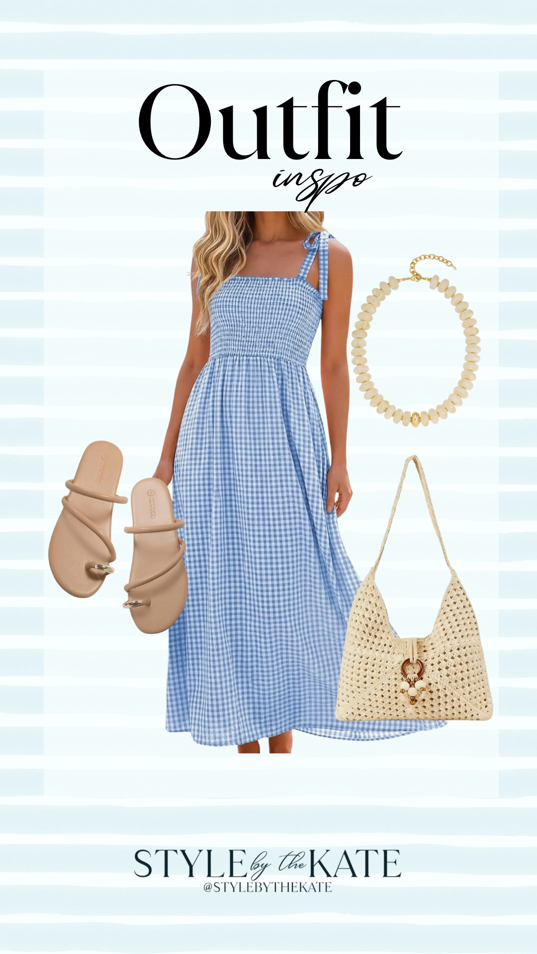 This blue gingham dress is made for sunny days and summer plans! 💙

summer, beach vacation outfit, summer outfit, fall, vacation outfit, amazon outfit, amazon fashion, summer dress 

 #LTKootd #LTKSeasonal #LTKSaleAlert