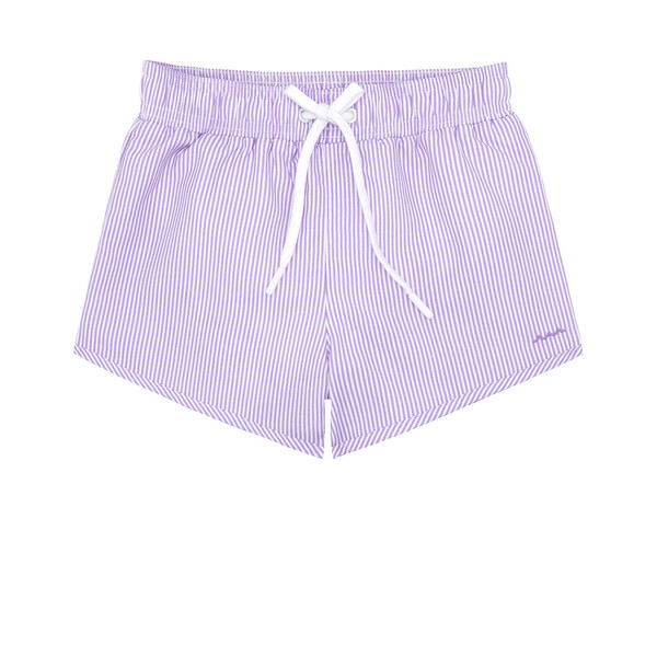 Boys Lavender Stripe Boardie | Maisonette