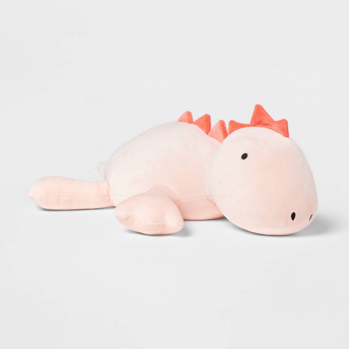 Dinosaur Weighted Plush Throw Pillow Pink - Pillowfort | Target